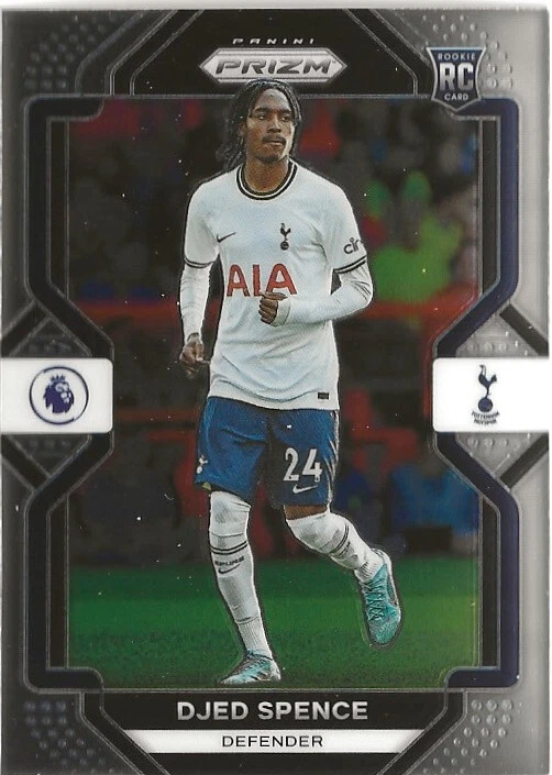 2022-23 Panini Prizm Premier League Djed Spence RC Tottenham Hotspur - Image 1 of 1