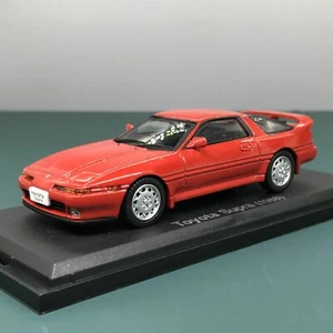 Mini Car Toyota Supra 1988 Red 1/43 Scale Box Display Diecast Vol 57 - Picture 1 of 12