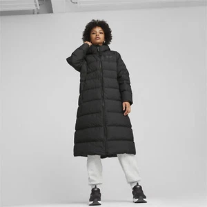PUMA Long Hooded Full Zip Down Coat Padded Regular Fit Jacket - Womens - Picture 1 of 16