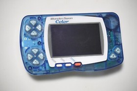 WonderSwan Color console crystal blue Excellent Japan system US Seller