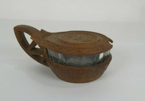 Resin Gravy Bowl With Attached Lid Made In Italy - Picture 1 of 10