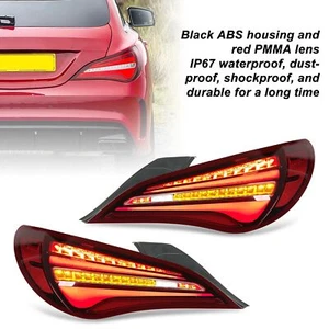 For Benz W117 CLA Class CLA180 2013-2019 LED Tail Light Reversing Turn Signal - Picture 1 of 8