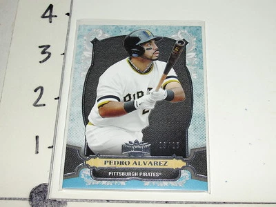 2014 Triple Threads PEDRO ALVAREZ #71 Sapphire Variant/25 Pittsburgh PIRATES - Image 1 of 2