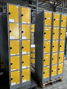 Schliessfachschrank, Spind, Schrank mit 5 Fächer, gebrauchte (Beispielfotos) - Bild 1 von 1