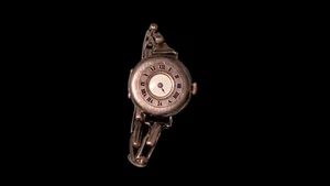 Mobilia Sterling Silver Half Hunter Trench Style Wristwatch On Silver Strap 1924 - Picture 1 of 12