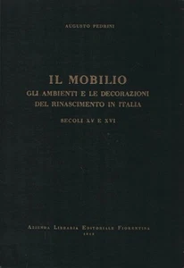 The mobilio, gli environment and the decorations Renaissance Italia 1948. Y14 - Picture 1 of 1