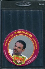 1991 King B Disc Warren Moon #5 Oilers