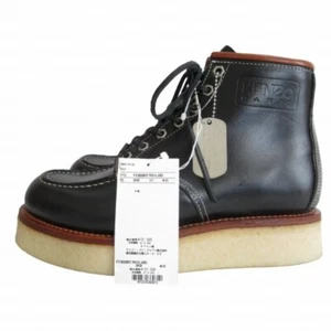 Kenzo with tag 22AW Yama lace-up boots lace up side zip crepe sole leather Used - Picture 1 of 10