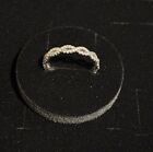Sterling Silver 925 Band Ring Size 8 Beautiful Infinity Design