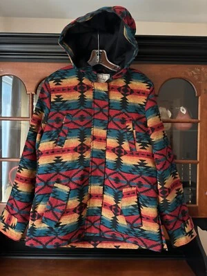 CHAQUETA SUROESTE MANTA MYRA NAVAJO MEDIANA MUJER OUTBACK TRADING COMPANY NUEVA CON ETIQUETAS Foto 1 de 4