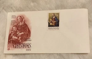 Christmas FDC 1975 Artcraft Cachet First Day Cover Scott #1579 10c ERROR #4 - Picture 1 of 2