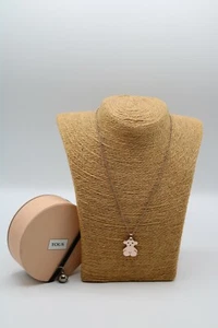 Collar TOUS plata ley 925 bañados en oro/ Gold-plated 925 silver TOUS necklace - Picture 1 of 10