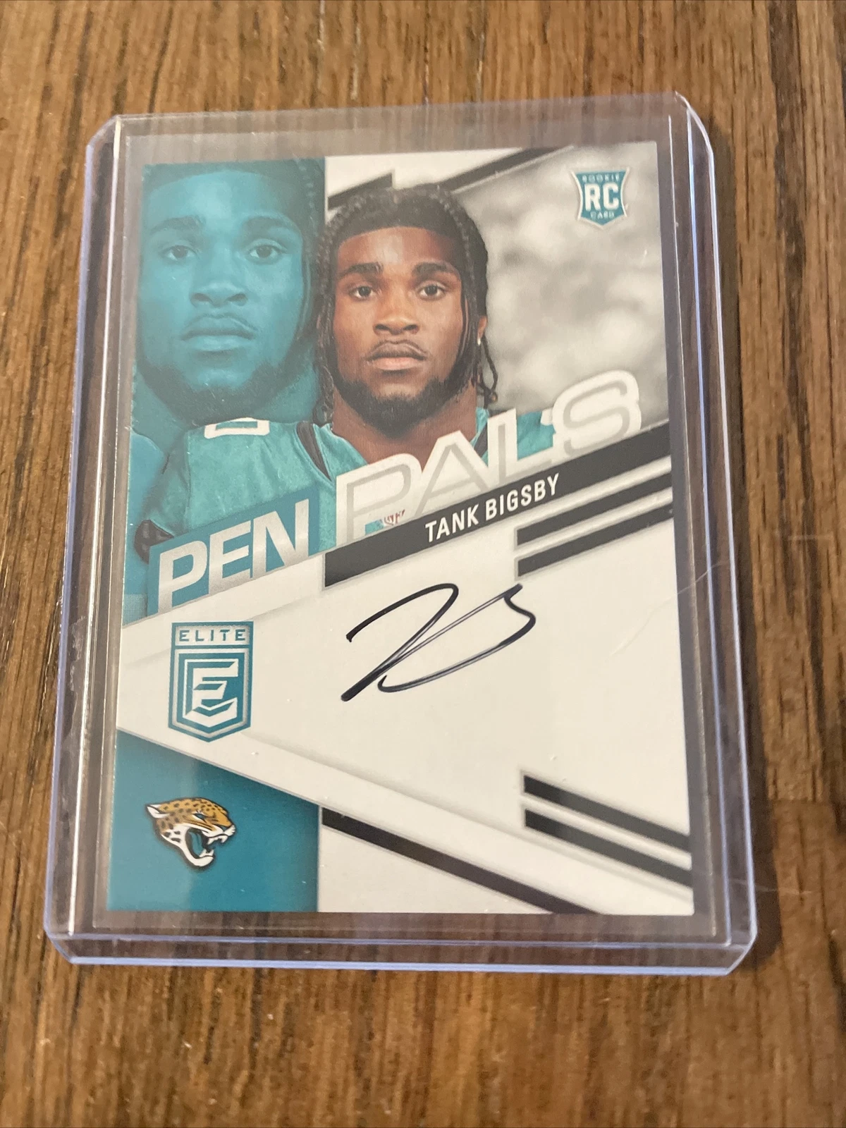 2023 Donruss Elite Tank Bigsby Pen Pals Purple Ink  SP On Card Auto RC #PPTBI