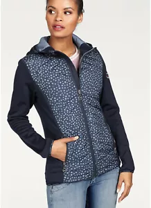 Mujer Chaqueta Acolchada Ligera Transición KangaROOS LM Marina. ¡¡¡NUEVO!!! OFERTA%%% - Imagen 1 de 5