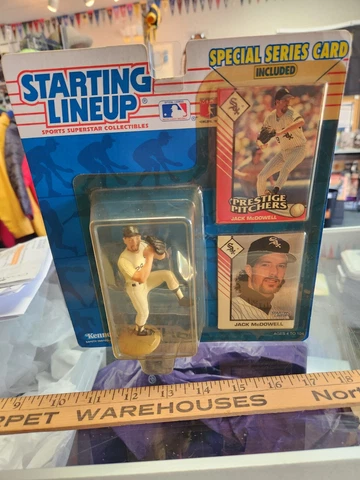 Starting Lineup JACK MCDOWELL CHICAGO WHITE SOX Action Figure 1993 NIB Kenner Cover