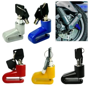 Strong Disc Brake Lock with Security Keys for Motorbike Scooter Motorcycle - Picture 1 of 26