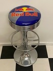RED BULL ENERGY DRINK PREMIUM BLACK BAR STOOL ADJUSTABLE HEIGHT 