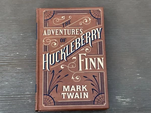 Adventures of Huckleberry Finn by Mark Twain Brand New Leather Bound Collectible - Picture 1 of 4