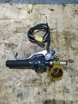 2000-2003 SUZUKI GSXR 750 01-02 1000 LEFT ADJUSTABLE CLIP ON HANDLEBAR  - Image 1 of 4