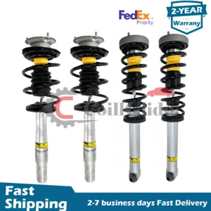 4x For BMW Front & Rear Shock Struts Assys E60 E61 525i 528i 535i 550i 2WD 04-10 - Picture 1 of 13