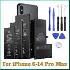 Replacement Battery For iPhone 6 6S 7 Plus 8 X Xs Max Xr 11 12 13 14 Pro Max Lot
