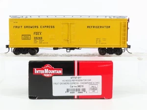 HO Scale InterMountain 47737-01* C&O FGEX Fruit Growers Express Reefer #38265 - Picture 1 of 11