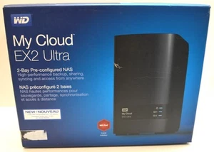 WD My Cloud EX2 Ultra Network Attached Storage (Western Digital NAS - No Drives) - Afbeelding 1 van 12
