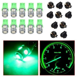 Car light socket 2023378 Green Instrument Panel Plastic&LED Replacement - Picture 1 of 12