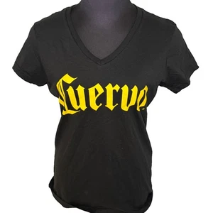 Jose Cuervo Short Sleeve Spellout T Shirt Women's V-Neck Black S/L/XL - Picture 1 of 7