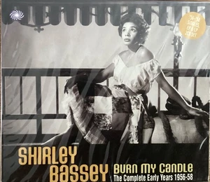 Shirley Bassey~Burn My Candle : The Complete Early Years 1956-58~NEW & SEALED CD - Picture 1 of 2
