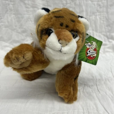 Wild Republic Tiger Cub 7" Stuffed Plush Frigo Cheeseheads New with Tags  - Image 1 of 4