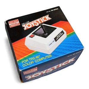 VINTAGE Radio Shack TRS-80 Computer Deluxe Joystick 26-3012A *UNTESTED* - Picture 1 of 15