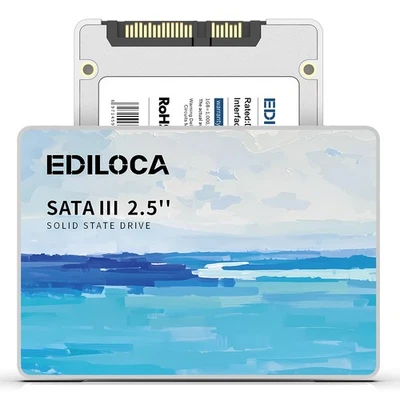 EDILOCA ES580E SSD SATA III 6Gb/s 2.5" Internal Solid State Drive - Image 1 of 4