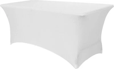 Time to Sparkle 6ft Stretch Spandex Table Cover for Standard Folding Tables - Image 1 of 4