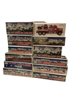 Hess Truck Lot Of 12, 1991/96/97/99/2002/03/04/06/11/11/13 & 15; All New In Box! - Picture 1 of 14