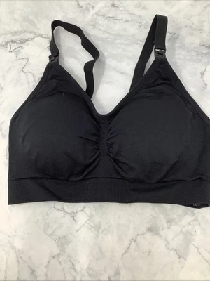 Motherhood Maternity Woman’s S Black Wireless Nursing Bra U1 - Image 1 of 4