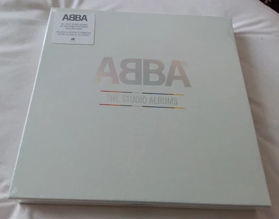 ABBA - The Studio Albums - 8 x Coloured Vinyl LPs Ltd Edition box set - SEALED - Image 1 of 4