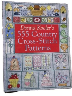 Donna Kooler Cross Stitch Pattern Book English Edition Embroidery Designs - Image 1 of 4