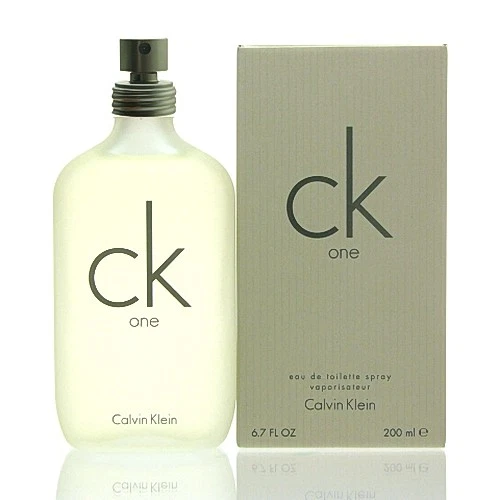 Calvin Klein CK One Eau de Toilette 200 ml EDT Spray Unisex NUEVO EMBALAJE ORIGINAL - Imagen 1 de 1