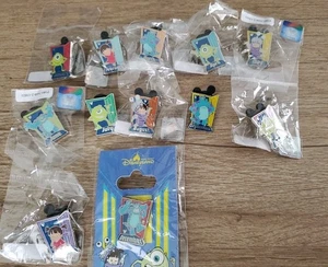 Disney Pin HKDL Hong Kong Disneyland Monster Inc Monthly Door Hidden Mickey - Bild 1 von 24