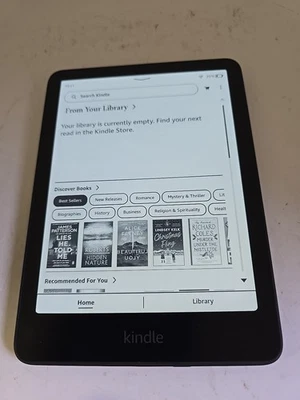 Amazon Kindle Paperwhite 12th Gen Wi-Fi 16GB Black  Model - SA568B (DK778) - Image 1 of 4