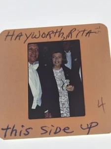 RITA HAYWORTH ACTRESS COLOR TRANSPARENCY 35MM PHOTO FILM SLIDE - Picture 1 of 6
