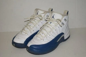 Jordan 12 Retro Französisch Blau Turnschuhe Größe 6,5Y - Bild 1 von 16