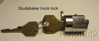 Cerradura maletero Studebaker 1942 1946 1947 1948 1949 1950 modelos Champion Foto 1 de 3