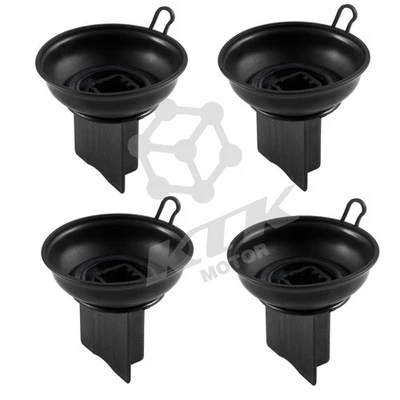 4x Diafragma de pistón de vacío de carburador para Honda CBR900RR Fireblade 1992-1997 Foto 1 de 4