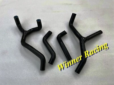 Manguera radiador silicona PARA HUSQVARNA TC510/TE510/TX510 1987-1988 Negro Foto 1 de 4