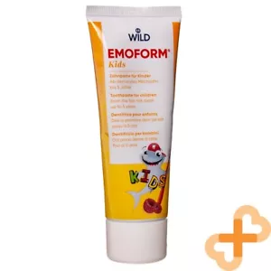 DR. WILD Emoform Kinder Zahnpasta bis Zu 5 Jahre Kinder Himbeere Geschmack 75 ML - Bild 1 von 12