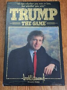 Trump The Game Board Game Brand 1989 Milton Bradley Donald J Trump