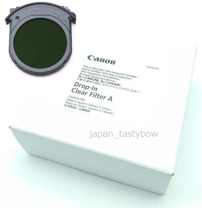 CANON Drop-in Variable ND Filter A for Drop-In Filter Mount Adapt. EF-EOS R New - Image 1 of 1