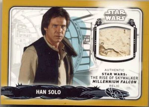 2020 Topps Star Wars Rise of Skywalker Series 2 Millennium Falcon Relic Han 3/4 - Picture 1 of 2